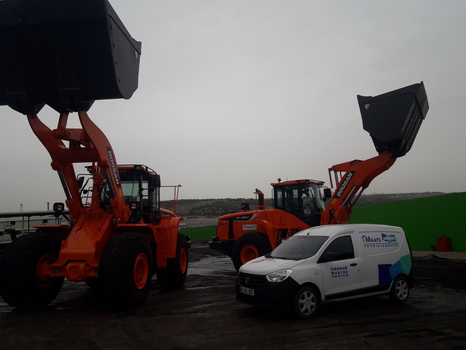 DOOSAN DL420-5 TESLÄ°MATI